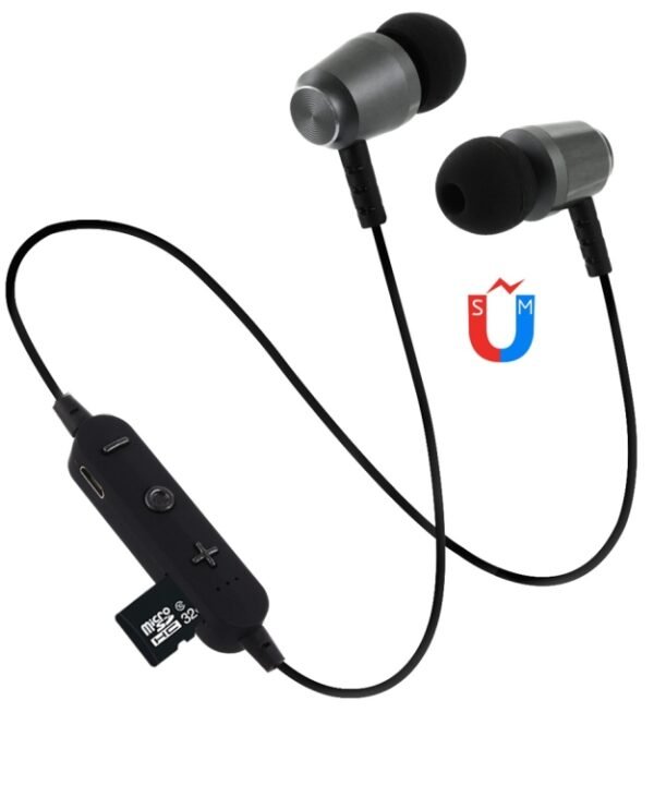 F15 Bluetooth 4.2 Hanging Neck Design Bluetooth Headset, Support Music Play & Switching & Volume Control & Answer