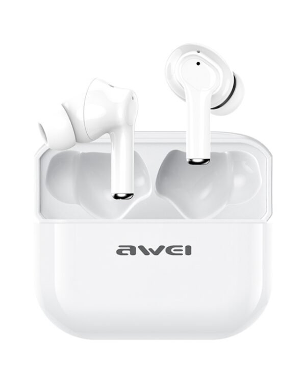 awei TA1 Bluetooth V5.0 Ture Wireless Sports ANC Noise Cancelling IPX4 Waterproof TWS Headset with Charging Case