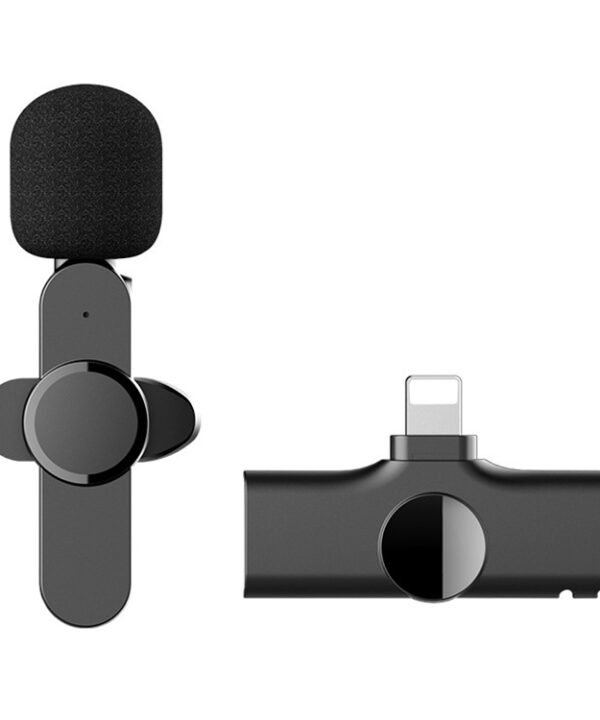 8 Pin Interface Live Broadcast Wireless Lavalier Microphone