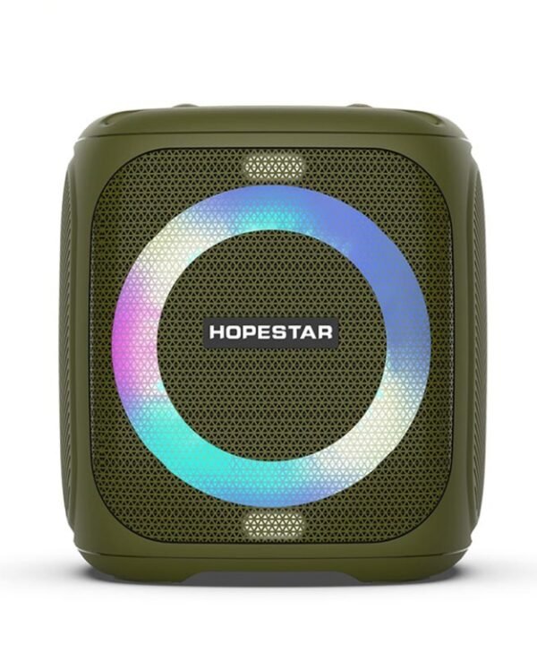HOPESTAR Party100 Bluetooth 5.0 Portable Waterproof Wireless Bluetooth Speaker with Mobile Charging Function, Party100(Black), Party100(Green), Party100(Blue)