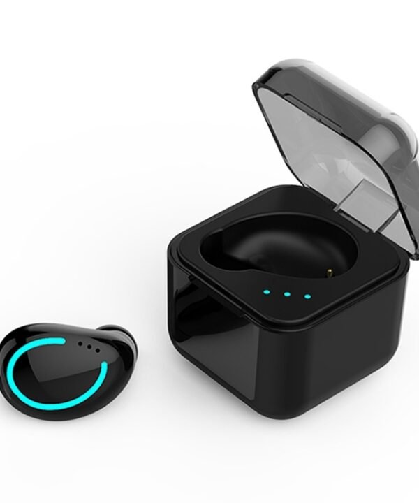 M-B8 Bluetooth 5.0 Mini Invisible In-ear Stereo Wireless Bluetooth Earphone with Charging Box