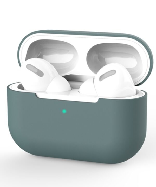 For AirPods Pro Silicone Wireless Earphone Protective Case Cover without Buckle