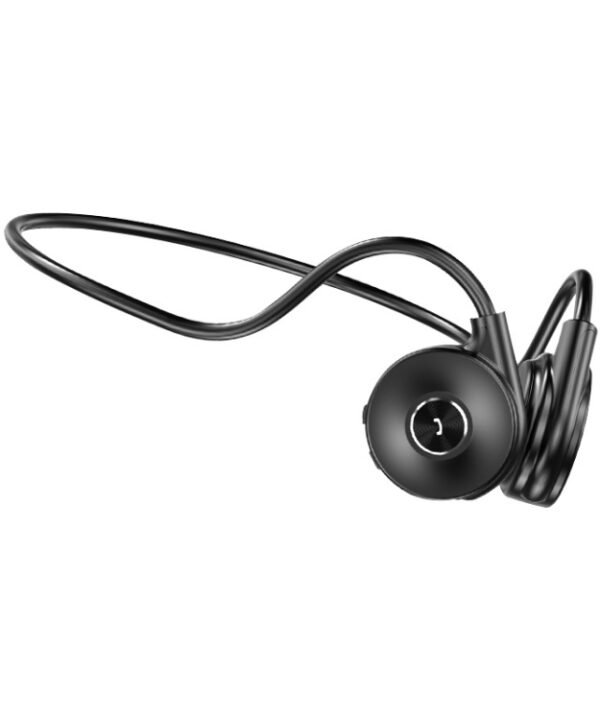 M-1 Back-mounted Touch Noise Reduction Bone Conduction Bluetooth Earphone with Detachable Microphone
