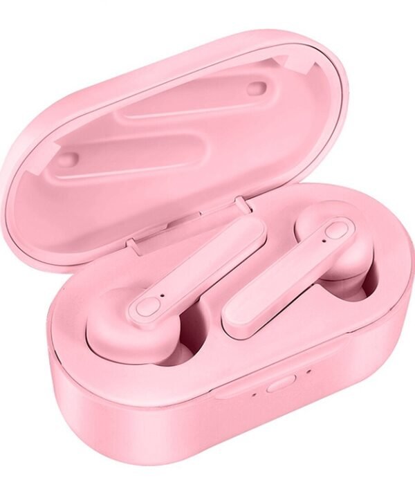 DT-5 IPX Waterproof Bluetooth 5.0 Wireless Bluetooth Earphone with Magnetic Charging Box, Support Call & Power Bank Function, DT-5