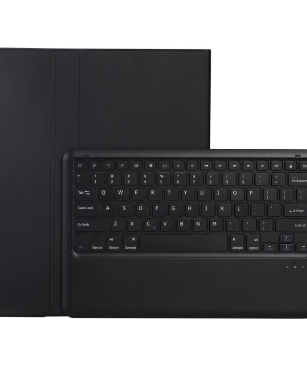 A12B Bluetooth 3.0 Ultra-thin Detachable Bluetooth Keyboard Leather Tablet Case for iPad Air 13 2024 / 2025 / Pro 12.9 inch 2022 / 2021 / 2020 / 2018, with Pen Slot & Holder