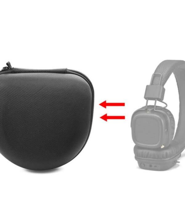 Portable Headphone Storage Protection Bag for Marshall MAJOR  III / II, Size: 16.7 x 15.6 x 7.9cm