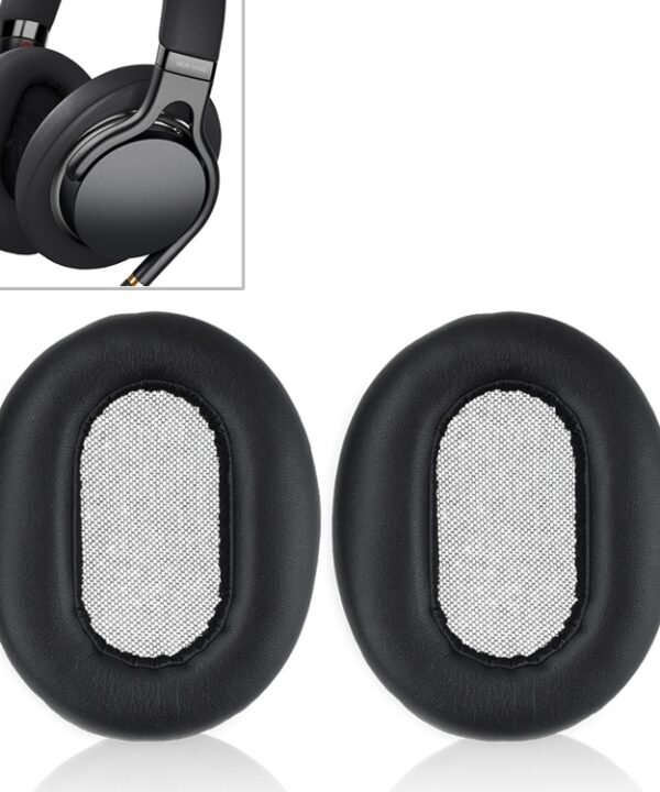 1 Pair Sponge Headphone Protective Case With Card Buckle for Sony MDR-1AM2