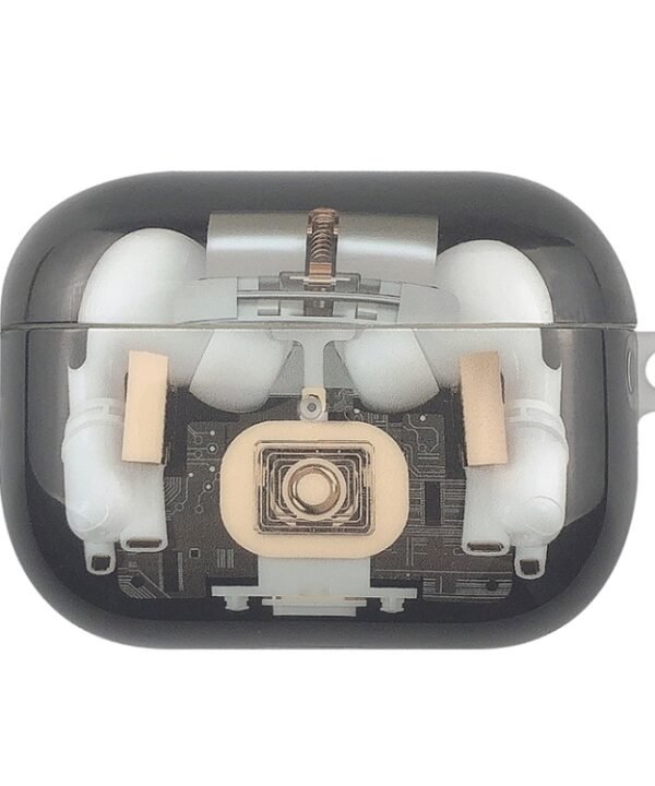 For AirPods Pro Mechanical Structure TPU Earphone Protective Case