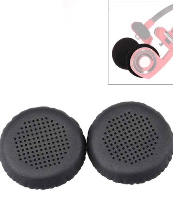2 PCS For KOSS PP / SP Perforated Ventilation Version Protein Leather Cover Headphone Protective Cover Earmuffs, Perforated Ventilation Version Black, Perforated Ventilation Version Grey