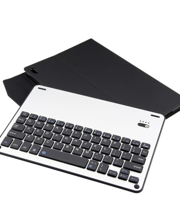 FT-1039B Detachable Bluetooth 3.0 Aluminum Alloy Keyboard + Lambskin Texture Leather Tablet Case for iPad Pro 10.5 inch / iPad Air (2019), with Water Repellent / Three-gear Angle Adjustment / Magnetic / Sleep Function, FT-1039B