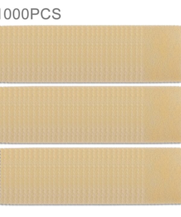 1000 PCS Microfiber Fabric Non-woven Cleaning Cloth for Screen Glass(random color)