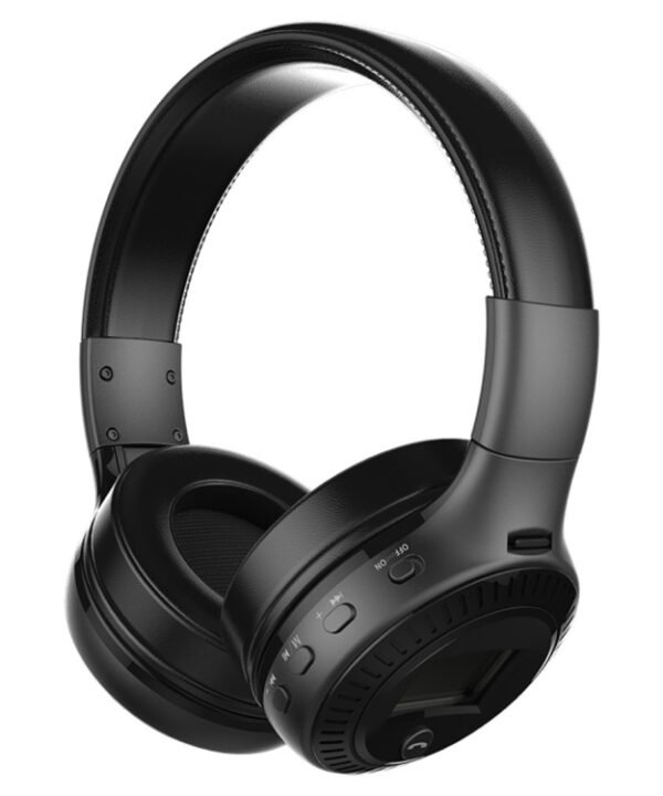 Zealot B19 Folding Headband Bluetooth Stereo Music Headset with Display for iPhone, Galaxy, Huawei, Xiaomi, LG, HTC and Other Smart Phones