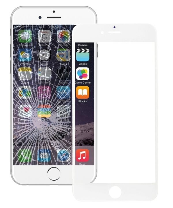 Front Screen Outer Glass Lens with Front LCD Screen Bezel Frame & OCA Optically Clear Adhesive for iPhone 6, For iPhone 6 (Frame+OCA)