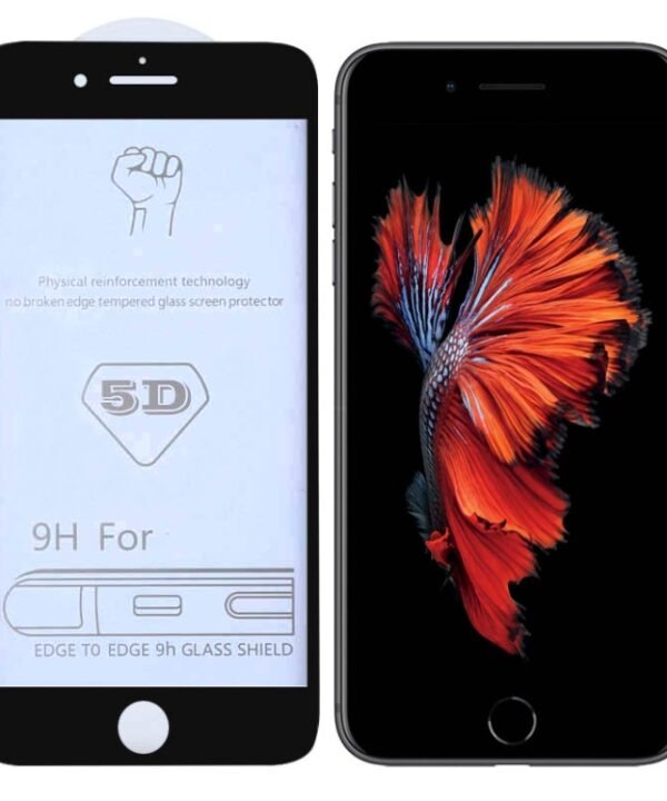 9H 5D Full Glue Full Screen Tempered Glass Film for iPhone 6 / 6s
