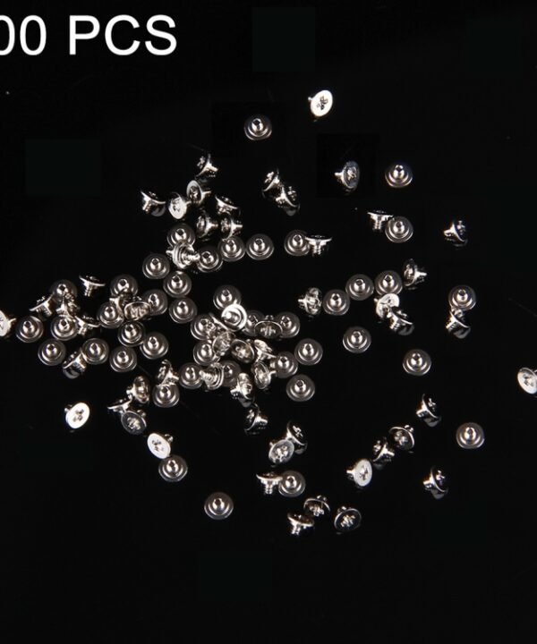 100 PCS SIM Card Snap Spring Screws for iPhone 6
