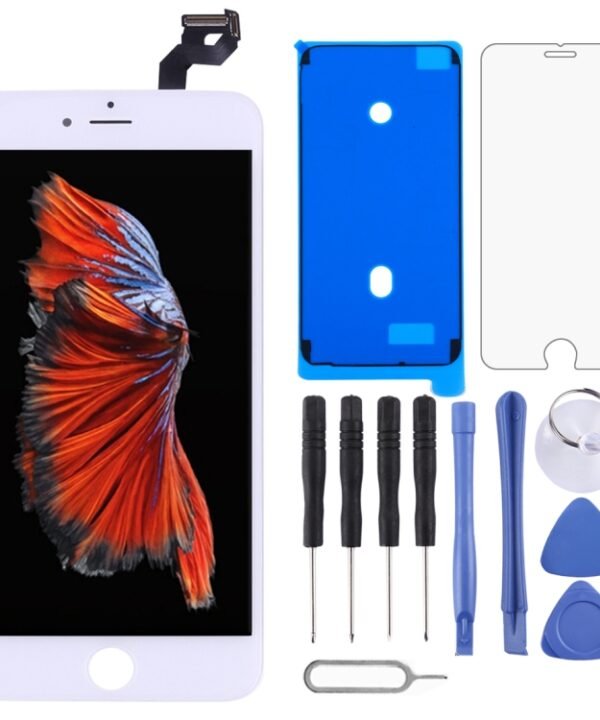 LCD Screen with Frame for iPhone 6s Plus, 3 in 1 for i6S Plus White, 3 in 1 for i6S Plus Black