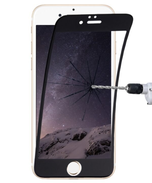 0.1mm 9H Full Screen Flexible Fiber Tempered Glass Film for iPhone 6 Plus & 6s Plus, For iPhone 6P & 6sP Black, For iPhone 6P & 6sP White
