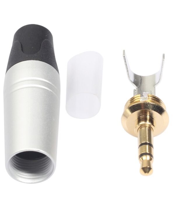 Mini 3.5 mm Plug Audio Jack Gold Plated Earphone Adapter for DIY Stereo Headset Earphone & Repair Earphone