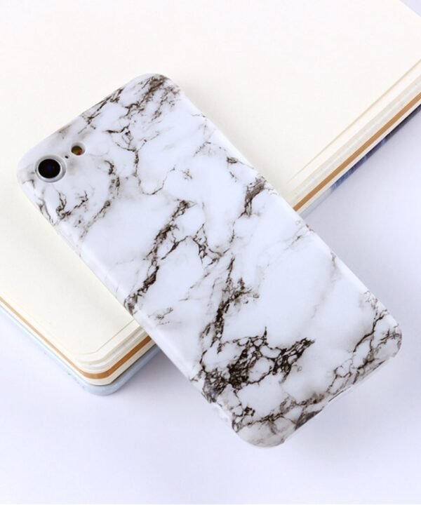 For iPhone 6 Plus & 6s Plus Marble Pattern TPU Protective Back Cover Case, For 6P & 6sP