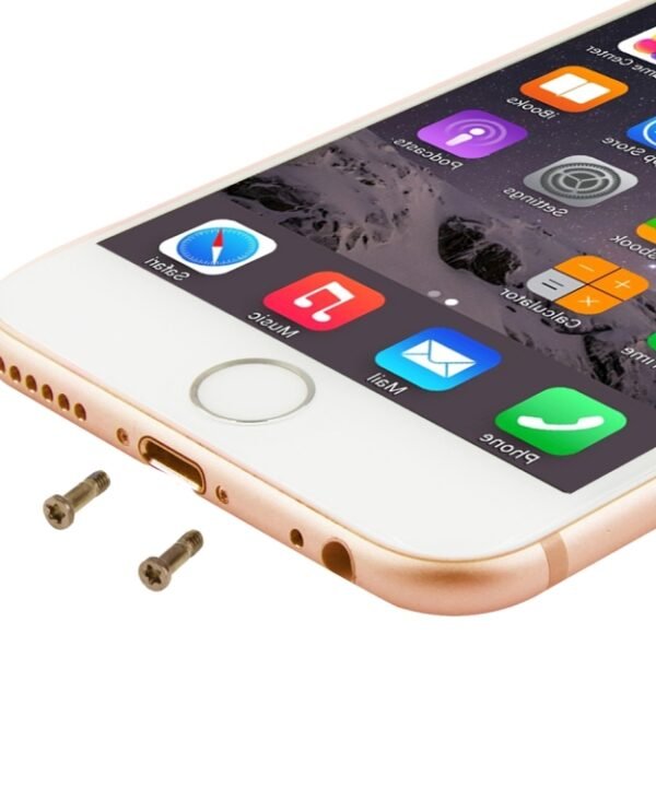 100 PCS for iPhone 6s & 6s Plus Universal Charging Port Screws, For iPhone 6s & 6s Plus(Gold), For iPhone 6s & iPhone 6s Plus(Rose Gold), For iPhone 6s & 6s Plus