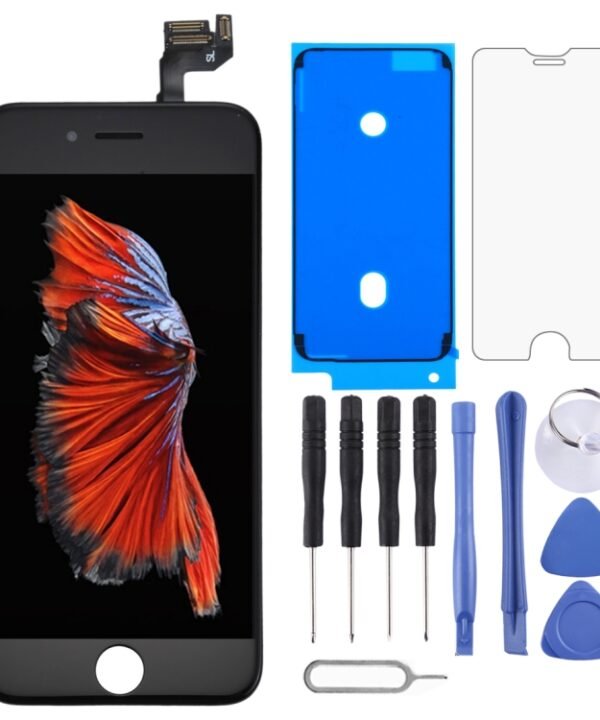 LCD Screen with Front Camera for iPhone 6s, 4 in 1 for i6s with Camera White, 4 in 1 for i6s with Camera Black