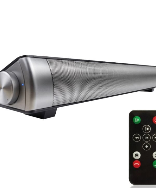 Soundbar LP-08 CE0152 USB MP3 Player 2.1CH Bluetooth Wireless Sound Bar Speaker with Remote Control, CE0152 Black, CE0152 Gold
