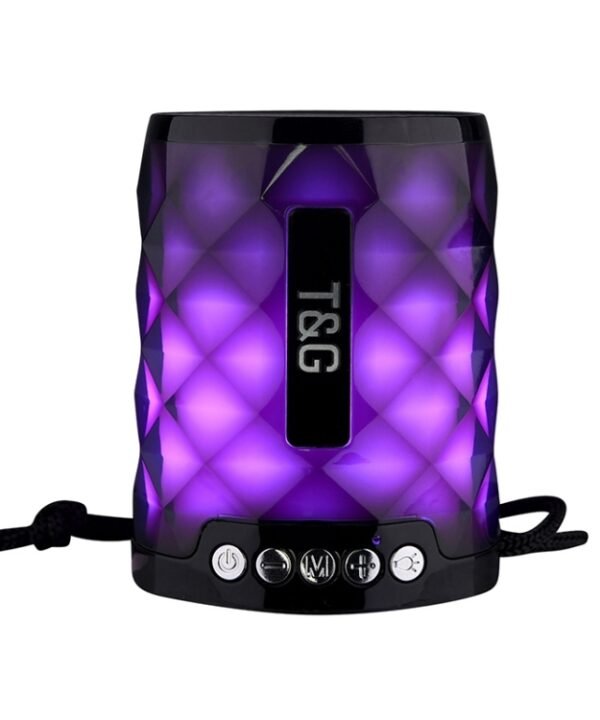 T&G TG155 Bluetooth 4.2 Mini Portable Wireless Bluetooth Speaker with Colorful Lights