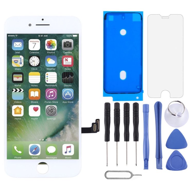 Original LCD Screen for iPhone 7, i7 Original White, i7 Original Black