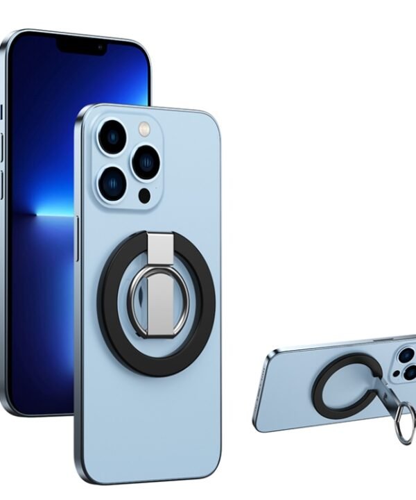 MagSafe Magnetic Adhesive Free Double Joint Ring Holder For iPhone 13 Series / iPhone 12 Series