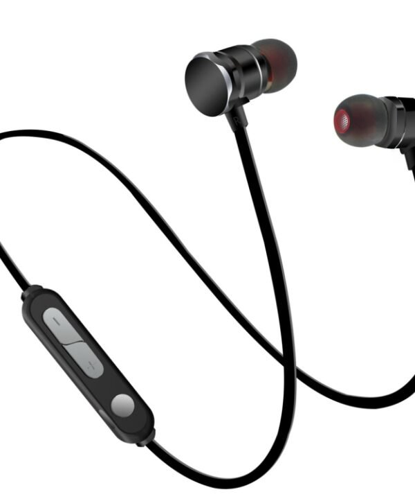X3 Magnetic Absorption  Sports Bluetooth 5.0 In-Ear Headset with HD Mic, Support Hands-free Calls, Distance: 10m