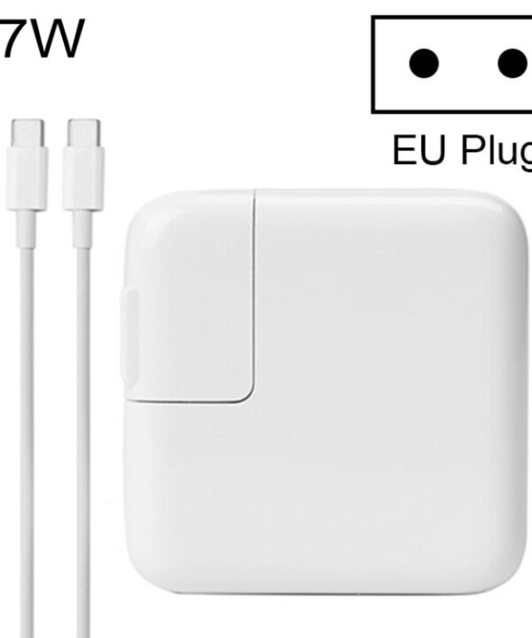 87W Type-C Power Adapter Portable Charger with 1.8m Type-C Charging Cable, EU Plug, 87W EU Plug