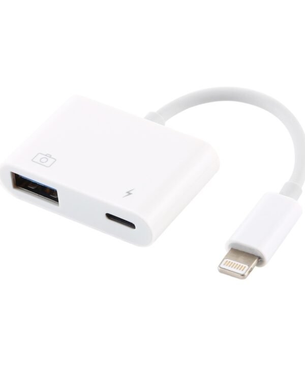 NK101 8 Pin to USB Camera Reader Adapter, Compatible with IOS 9.1 and Above Systems