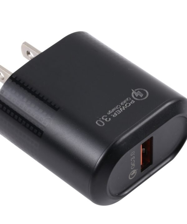 LZ-2117 18W QC3.0 3.1A USB Fast Charger, US Plug, US Plug