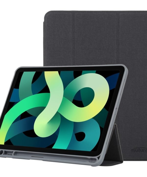 Mutural YASHI Series TPU + PU Cloth Pattern Texture Horizontal Flip Leather Case with Three-folding Holder & Pen Slot & Wake-up / Sleep Function For iPad Air 2022 / 2020 10.9, For iPad Air 2022 / 2020 10.9