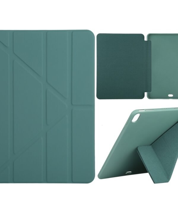 Millet Texture PU+ Silicone Full Coverage Leather Case with Multi-folding Holder for iPad Air (2020) 10.9 inch, For iPad Air (2020) 10.9 inch