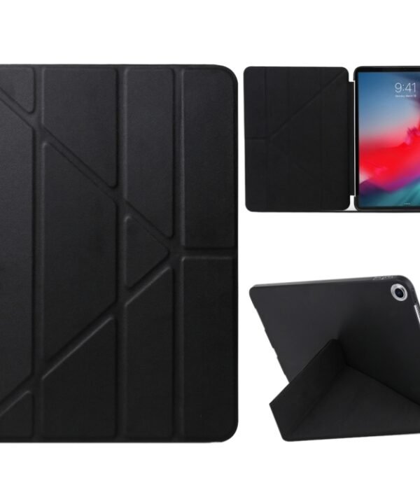Millet Texture PU+ Silica Gel Full Coverage Leather Case for iPad Air (2019) / iPad Pro 10.5 inch, with Multi-folding Holder, For iPad Air (2019)