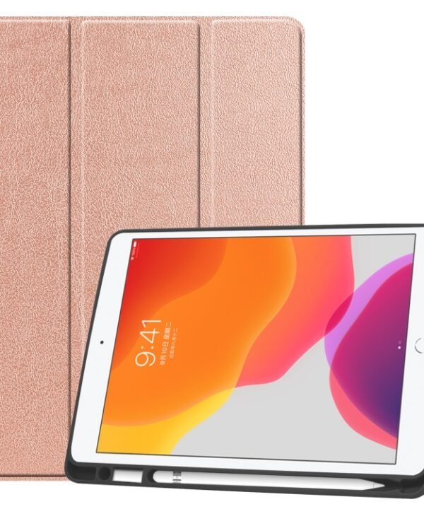 For iPad 10.2 2021 / 2020 / 2019 Custer Texture Horizontal Flip Smart TPU Leather Case with Sleep / Wake-up Function & Three-folding Holder & Pen Slot, For iPad 10.2