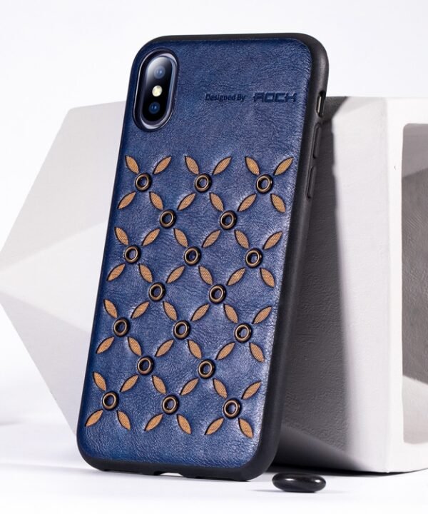 For iPhone XS Max ROCK Origin Series Business TPU + PU Protective Case, For XS Max
