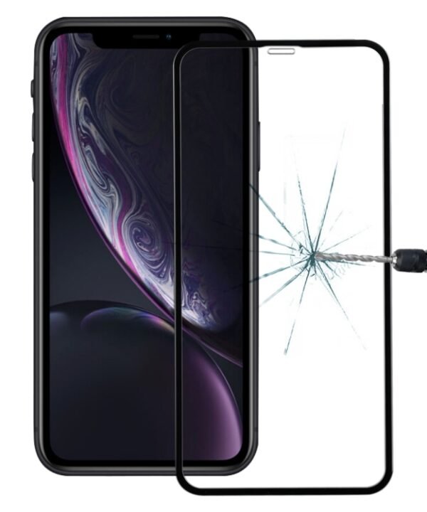 50 PCS Full Screen Carbon Fiber Soft Edges Tempered Glass Film for iPhone 11 Pro Max / XS Max, For iPhone 11 Pro Max / XS Max