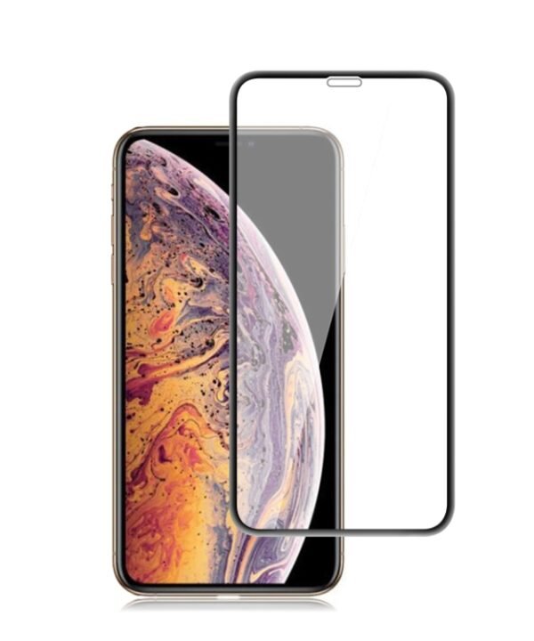 For iPhone 11 Pro Max / XS Max mocolo 0.33mm 9H 3D Round Edge Tempered Glass Film, iPhone XS Max