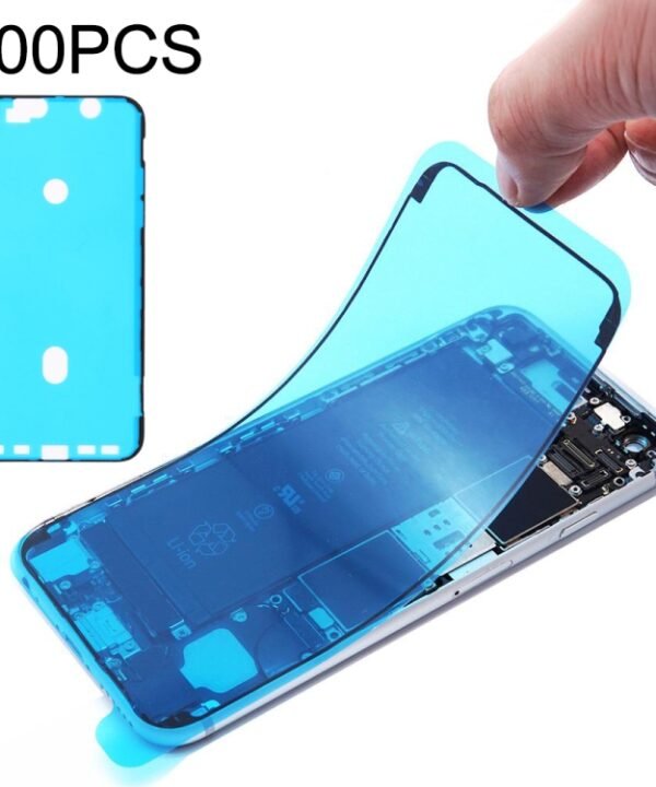 100 PCS LCD Frame Bezel Waterproof Adhesive Stickers for iPhone XR
