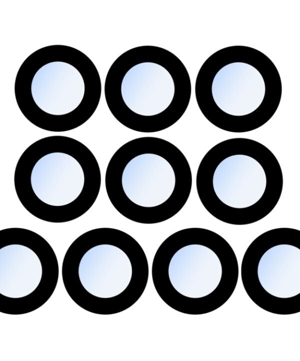 10 PCS Back Camera Lens for iPhone XR