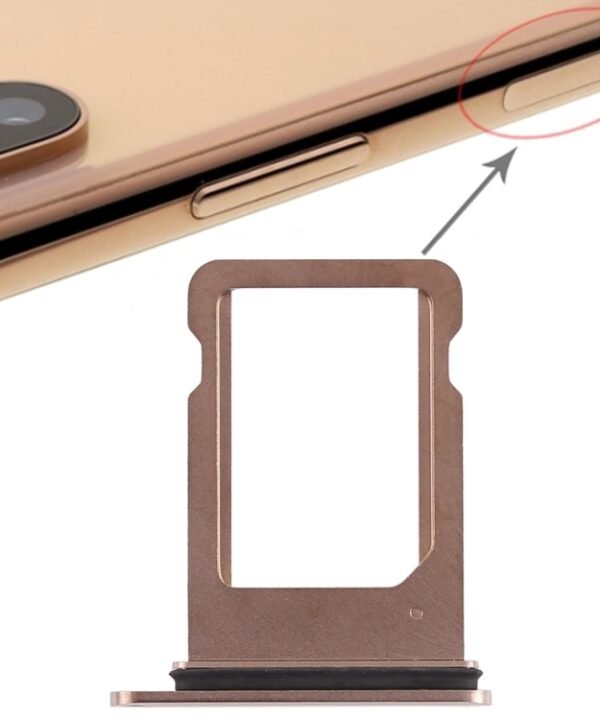SIM Card Tray for iPhone XS (Single SIM Card), For iPhone XS, For iPhone XS (Single), For XS