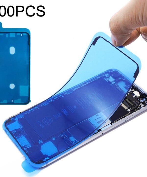 100 PCS LCD Frame Bezel Waterproof Adhesive Stickers for iPhone XS