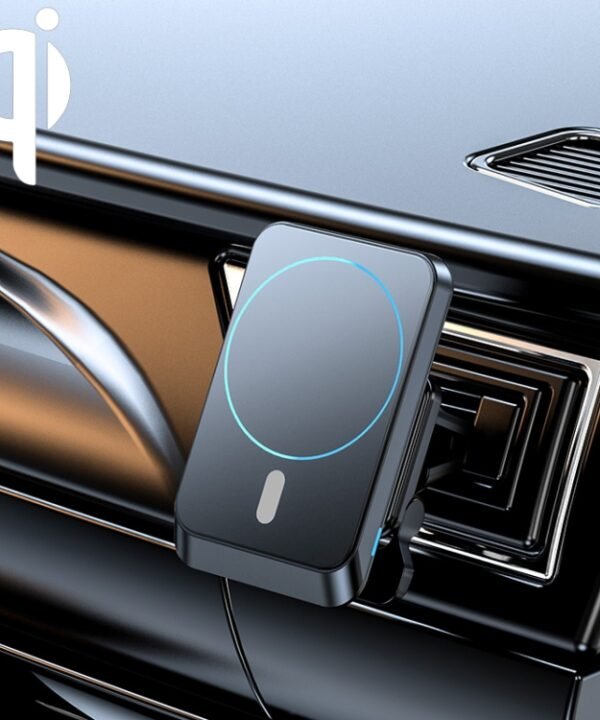 JJT-969 15W Max Output Magnetic Car Air Outlet Bracket Wireless Charger, JJT-969