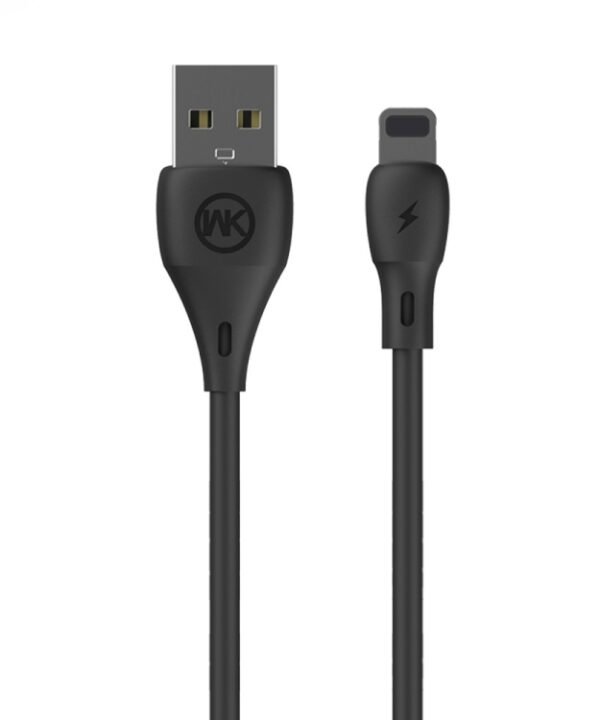 WK WDC-072 1m 2.1A Output Full Speed Series USB to 8 Pin Data Sync Charging Cable, 8 Pin