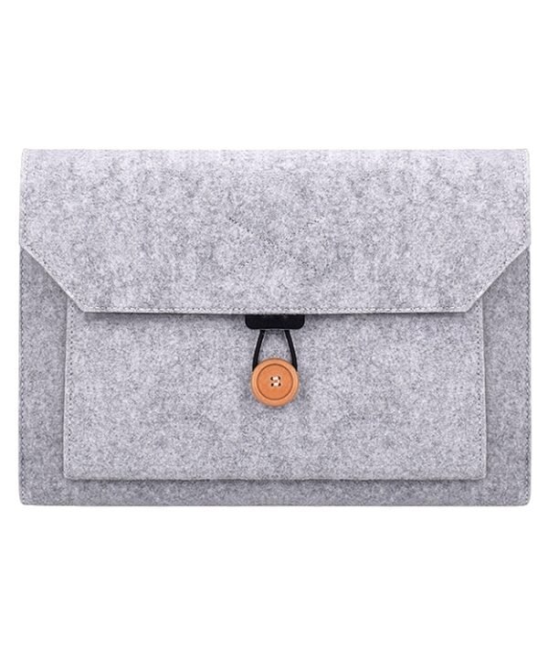 ND06 Multi-purpose Felt Button Laptop Inner Bag for 12.5 inch Laptop, 12.5 inch
