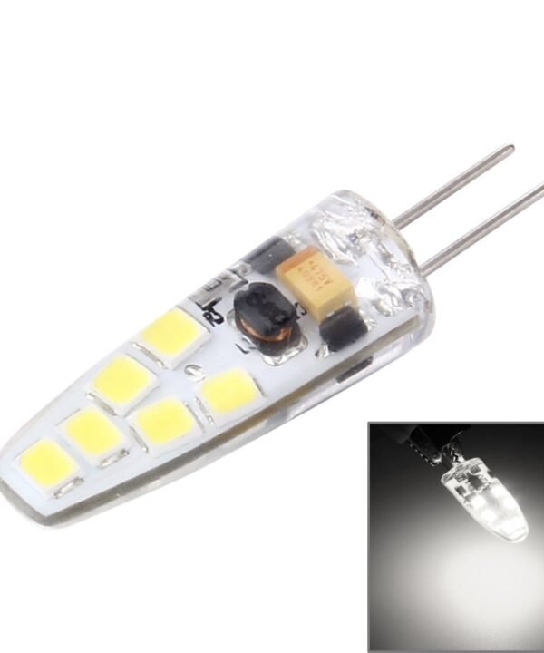 12 LED SMD 2835 Silicone, DC 12V, Small Size: 4.1x1x1cm