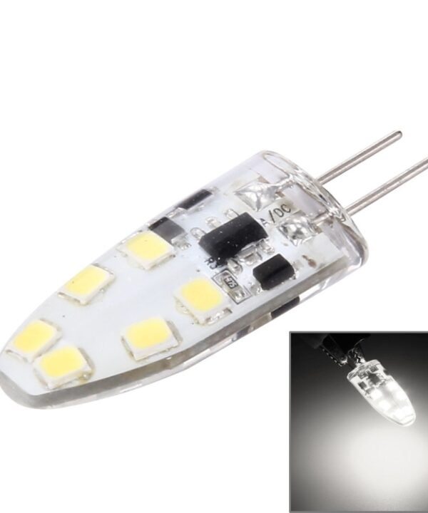 12 LED SMD 2835 Silicone, DC 12V, Big Size: 3.9x1.4x0.9cm
