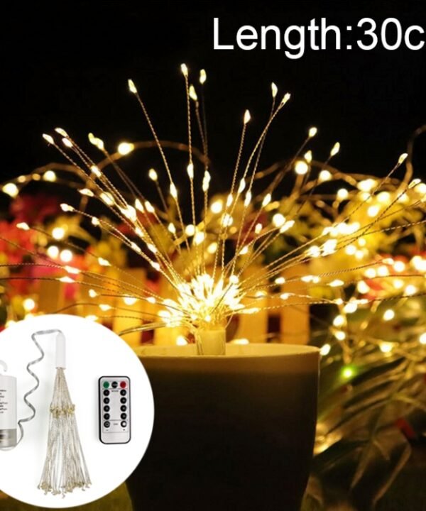 150 LEDs Batteries Box LED Decorative Light with Remote Control, 30CM Warm White, 30CM Colorful Light, 30CM White Light